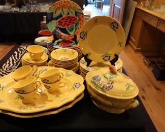 Vintage Pierre Deux dishes