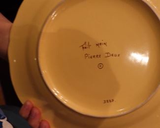 Vintage Pierre Deux dishes