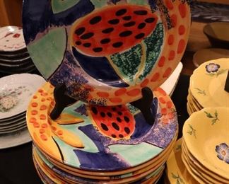 Vintage dishes Italian