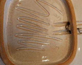 Vintage cow plates handmade