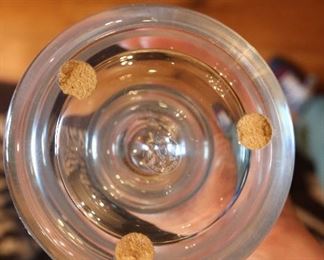 Baccarat crystal vase