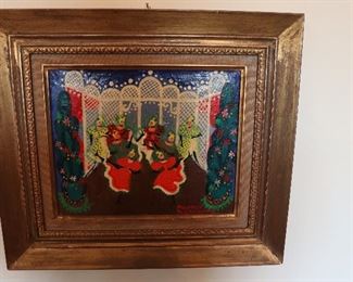 Oil painting on canvas