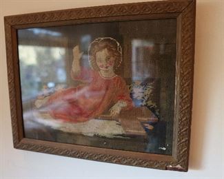 Needlepoint religious themed