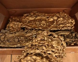 Pressed tin architectural salvage