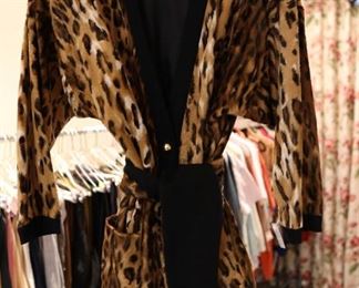 Vintage leopard print jacket