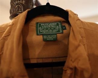 Vintage Ralph Lauren suede ensemble