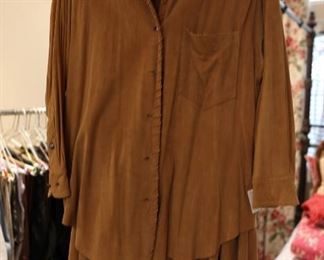 Vintage Ralph Lauren suede ensemble