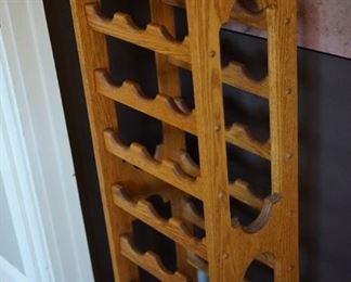 5ft wine tack of oak with tile top