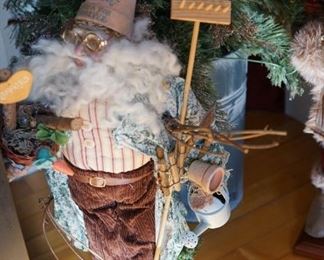 The Gardners Santa hand crafted