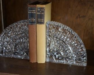 Waterford Bookends!