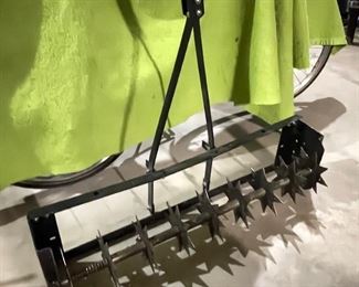 Aerator accessory for riding lawn mower,  was $65, NOW $48