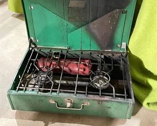 Vintage camping stove,  was $15, NOW $7