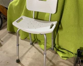 Shower chair,  was $20, NOW $10