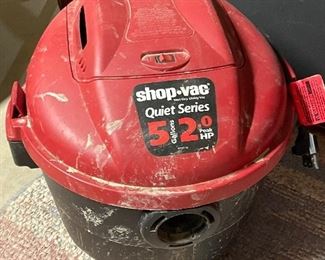 Shop vac, 5 gallon, 2.0 HP, complete with all accessories, was $30, NOW $20