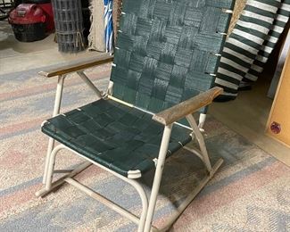 Vintage outdoor rocker,  was $24, NOW $12