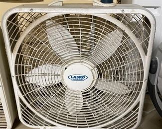 Lasko box fan, was $14, NOW $8