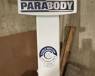 Brand name on gym set