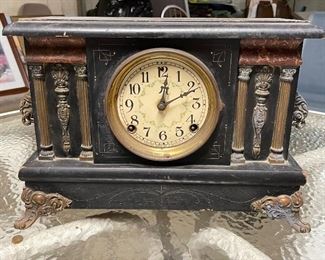 Antique Sessions Adamantine Mantle Clock, $175