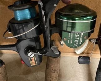 Additional closeup view of reels