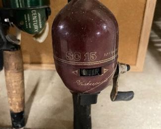 Additional closeup view of reels