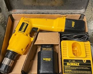 Dewalt power drill with battery & charger,  was $45, NOW $30