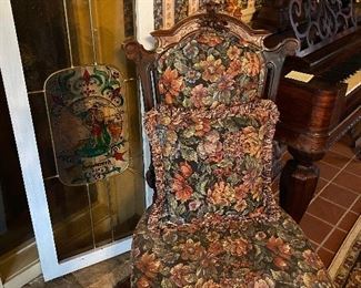 One of a PAIR of Rosewood chairs!