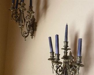 Pair of nice candle sconces!