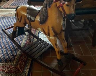 Vintage Rocking Horse 