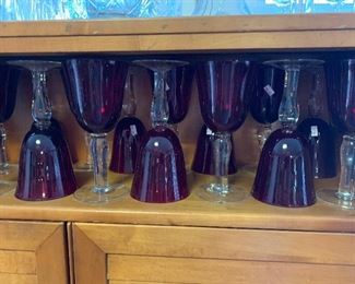 red goblets