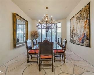 Please check back on Tuesday  around noon for more pictures of this sale and measurements on furniture. 