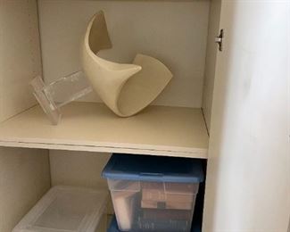 Really cool sculpture on Lucite 