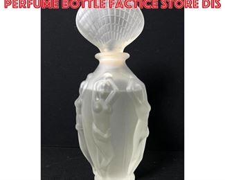 Lot 1290 Seashell Top Oversized Perfume Bottle Factice Store Dis