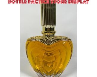 Lot 1293 Oversized Heart Perfume Bottle Factice Store Display