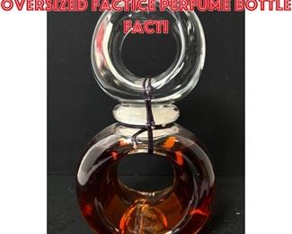 Lot 1299 Bijan Fragrances Oversized Factice Perfume Bottle Facti