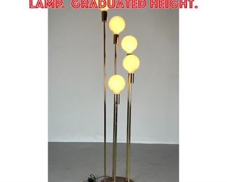 Lot 1332 5 Arm Modernist Floor Lamp. Graduated height. 