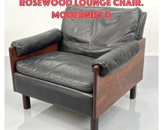 Lot 1334 Percival Lafer style Rosewood Lounge Chair. Modernist d