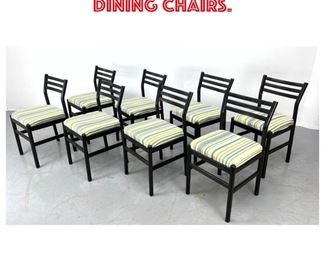 Lot 1468 Set of 8 Cassina Style Dining Chairs. 