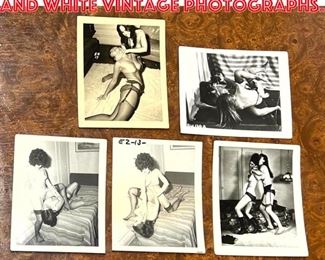 Lot 1528 Fetish Snapshots. Black and white vintage photographs. 