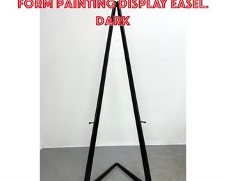 Lot 1547 Modernist Triangular form Painting Display Easel. Dark 