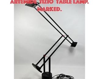 Lot 1591 RICHARD SAPPER for ARTEMIDE Tizio Table Lamp. Marked.