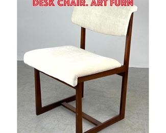 Lot 1656 Danish Modern Teak Desk Chair. ART FURN