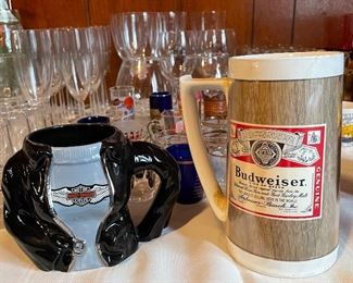 Harley Davidson beer mug