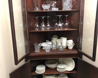 1940's corner hutch