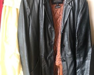 Wilson Leather full length coat