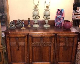 Art Deco buffet (48”L, 18”D, 40” H) - buffet is SOLD 