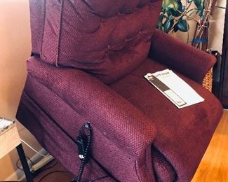 All functions work: it lifts & tilts forward (first pic show truest color)