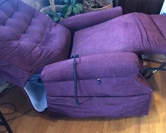 Also reclines. In GOOD condition from smoke-free home. Fully reclined = 72” long.