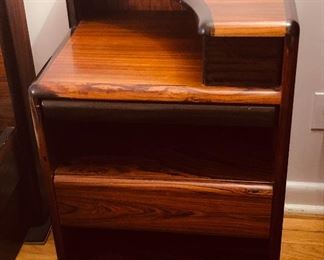 Nightstand #2 - each is 30”H, 21”W, 18”D.  With drawer in the middle. 