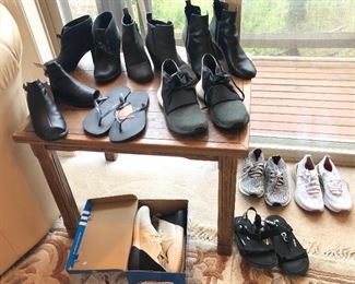 Women’s shoes & boots by Cole Haan, Adidas & more (size 6.5 + 7)