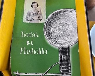 Vtg. Kodak B-C flasholder w/box 
